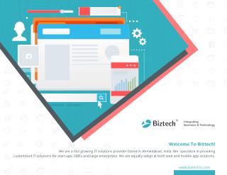 Biztech Consulting & Solutions Company Brochure