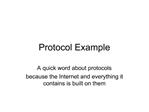 Protocol Example