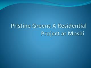 Pristine Greens Presents Magnificent Apartments in Moshi