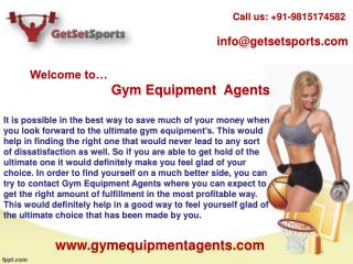 Make good selection for gym equipments manufacturers in India