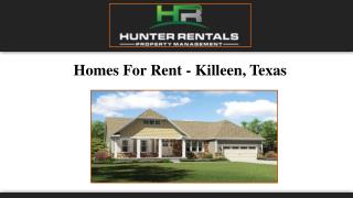 Homes For Rent - Killeen, Texas