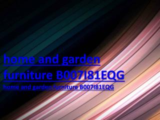 home and garden furniture B007I81EQG