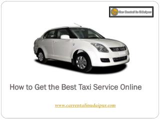 How to Get the Best Taxi Service Online