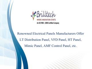 Power Control Panel Manufacturers