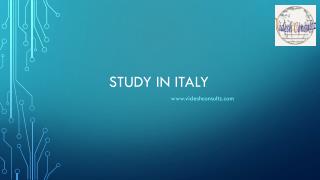 Study in Italy