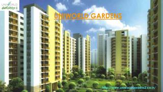 Uniworld Gardens 2, Unitech Uniworld Gardens II Gurgaon