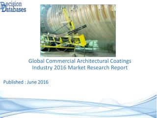 Worldwide Commercial Architectural Coatings Industry Analysis and Revenue Forecast 2016