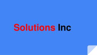 professional sound equipments by solution inc