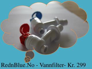 RednBlue.No - Vannfilter- Kr. 299