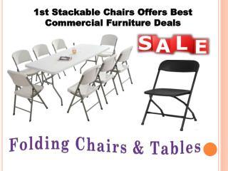 1st Stackable Chairs Offers Best Commercial Furniture Deals
