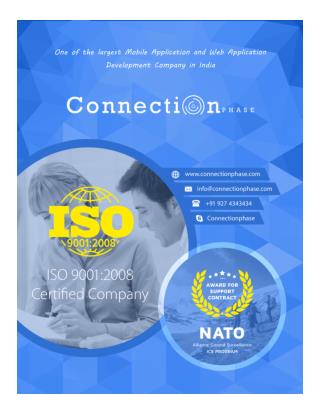 Mobile app development company india - Connectionphase
