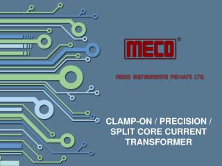 Clamp-On, Precision, Split Core Current Transformer