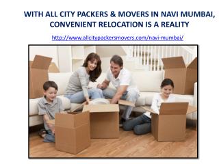 Packers and Movers in Navi Mumbai - All City Packers and Movers®