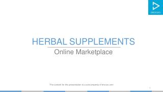 Buy Herbal Supplements online in India on Droozo.com