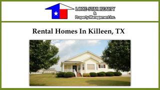 Rental Homes In Killeen, TX