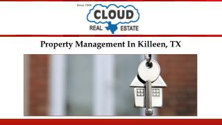 Property Management In Killeen, TX