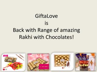 Rakhi with Chocolates | 011 66765500 | Giftalove