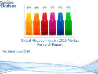 Worldwide Alcopop Industry- Size, Share and Market Forecasts 2021