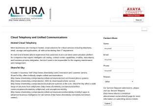 Cloud Based Telephony Solutions by Altura Communication Solutions