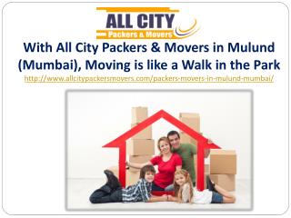 Packers and Movers in Mulund (Mumbai) - All City Packers and Movers®