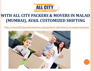 Packers and Movers in Malad(Mumbai) - All City Packers and Movers®