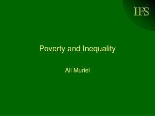 Poverty and Inequality