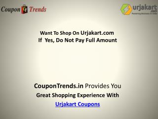 Urjakart Coupons