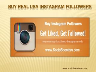 Buy Real USA Instagram Followers