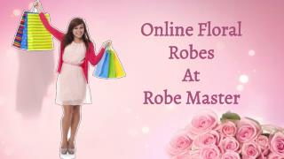 Shop Online Gorgeous Floral Robes For Bridal Party