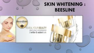 Beesline : Chemical Free Skin Whitening Products