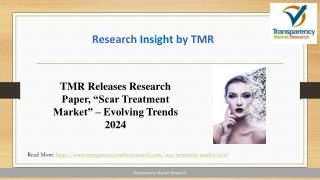 TMR Releases Research Paper, “Scar Treatment Market” – Evolving Trends 2024