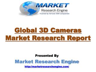Global 3D Cameras Market will Grow at a CAGR of 26% during the Forecast Period by 2023 - by Market Research Engine
