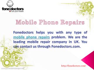 Mobile Phone Repairs