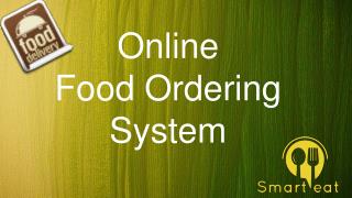 Online Food Ordering System - smarteat
