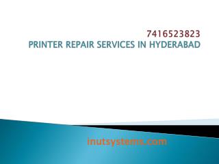 Printer Repair Services in Hyderabad