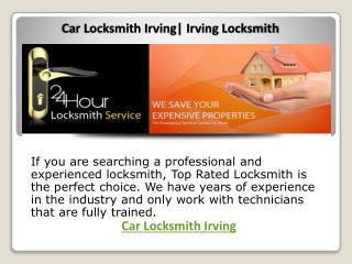 Car locksmith irving| Irving Locksmith