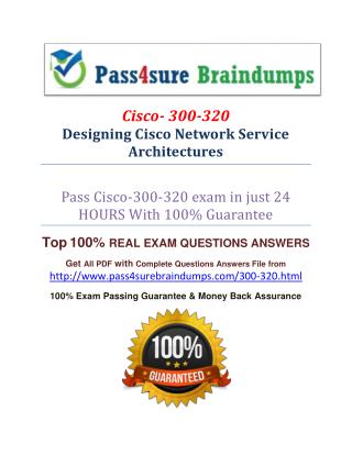 Pass4sure 300-320 Exam Dumps