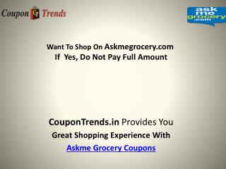 Askme Grocery coupons