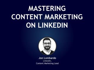 Mastering Content Marketing