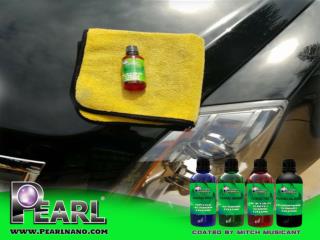 Car surface protection with Pearl Nano Coatings.