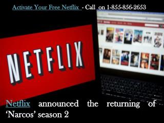 Netflix announced the returning of ‘Narcos’ season 2
