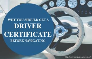 Reasons to get a boat driver’s certificate