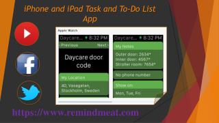 iPhone and iPad Task and To-Do List App