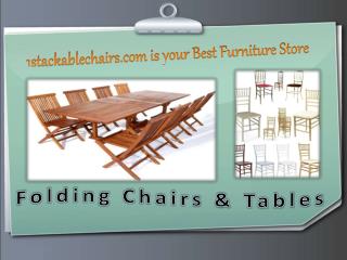 1stackablechairs.com is your Best Furniture Store