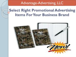 Select Right Promotional Advertising Items For Your Business Brand