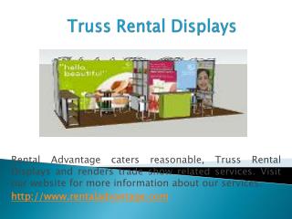 Truss Rental Displays