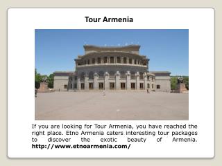 Tours in Armenia