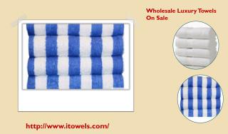 Wholesale Luxury Towels On Sale.