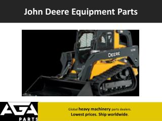 John Deere Dump Truck Parts Dealer – AGA Parts