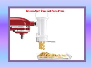 KitchenAid® Gourmet Pasta Press Attachment